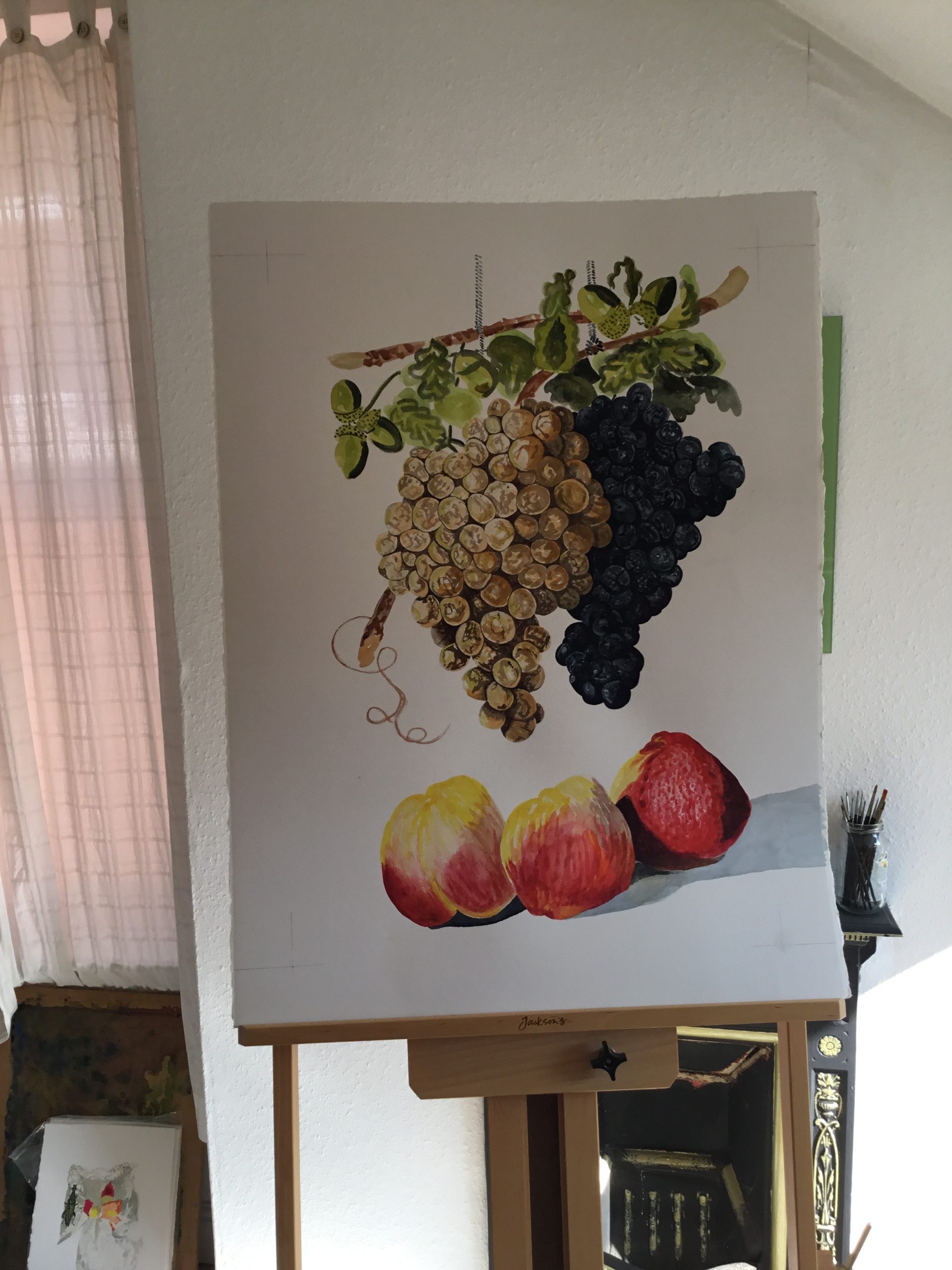 Hanging Autumn Still Life (Nature Morte)